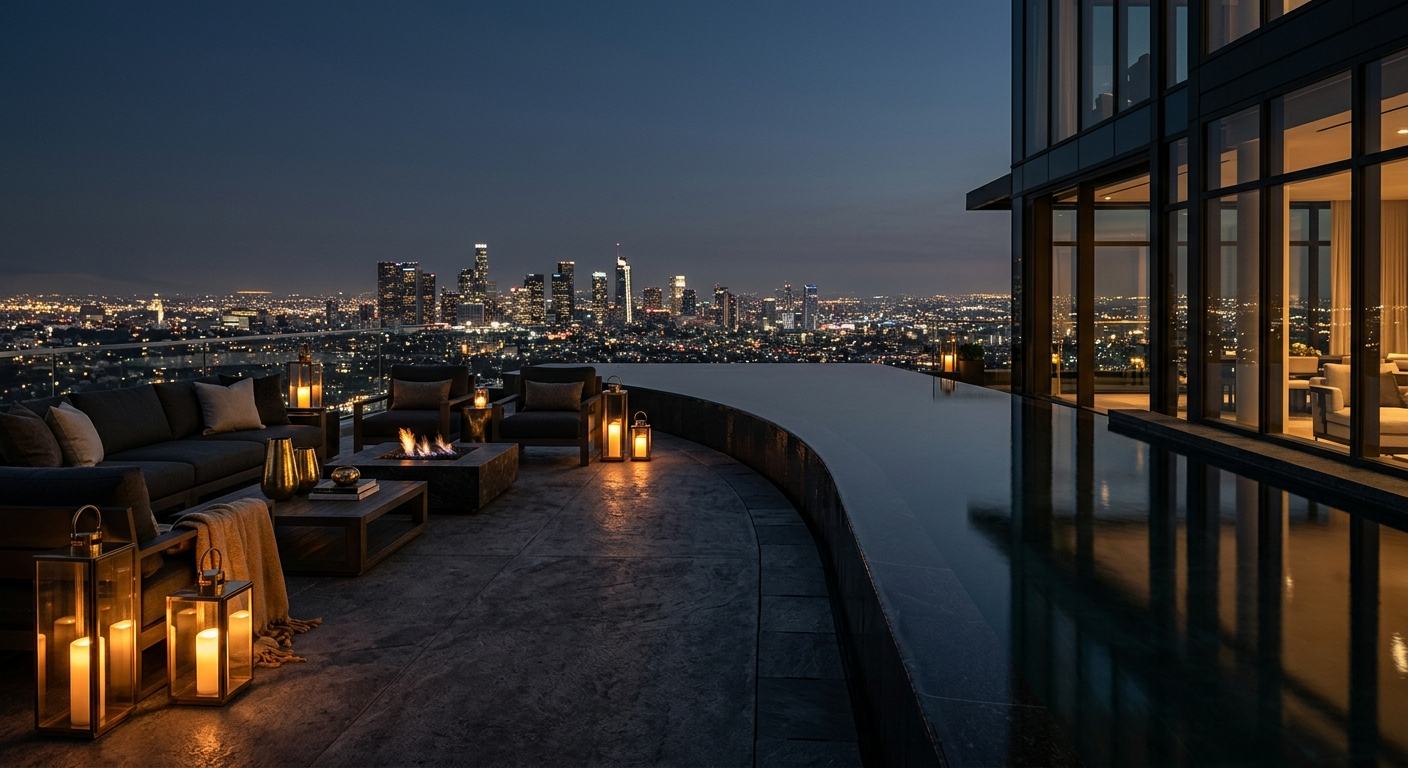 Off-market sky residence — access restricted